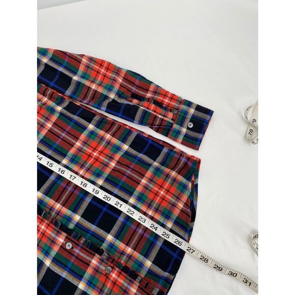 Banana Republic Plaid Button Front Long Sleeve Top Size XS - Picture 8 of 8